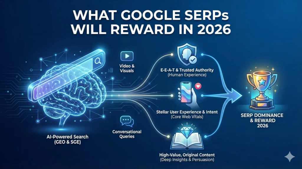 What Google SERPs Will Reward in 2026